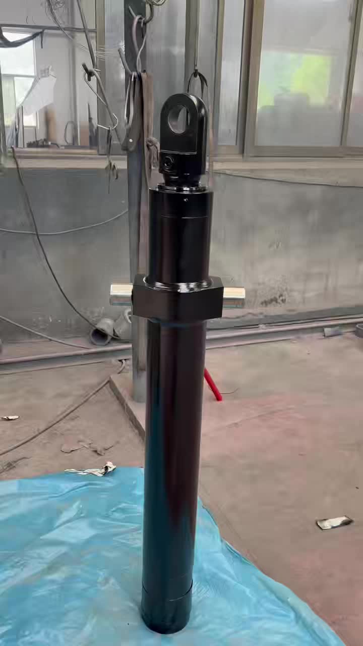 Double Acting 2-Stage Telescopic Hydraulic Cylinder 1